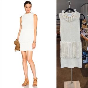 3.1 Phillip Lim Fringe Sweater Dress